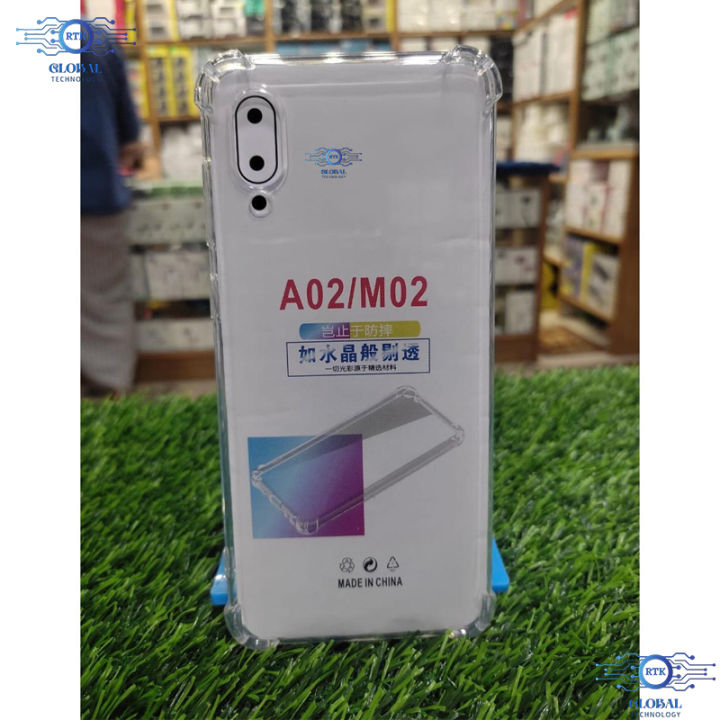 FOR Samsung Galaxy A02 /M02 TPU Premium Case Crystal Clear