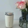 Original SMEG Hot Coffee Insulated Stainless Steel Thermal Glass Mug Sport Bottle with Compartment Water White Thermos. 