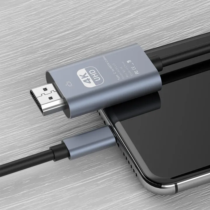 Mobile%20Phone%20Connection%20With%20Screen%20Projection%20Cable%20To%20TV%20Type-C%20To%20HD%20Same%20Screen%20Laptop%20Projector%204K%20High-definition%20Adapter%20-%20Image%206