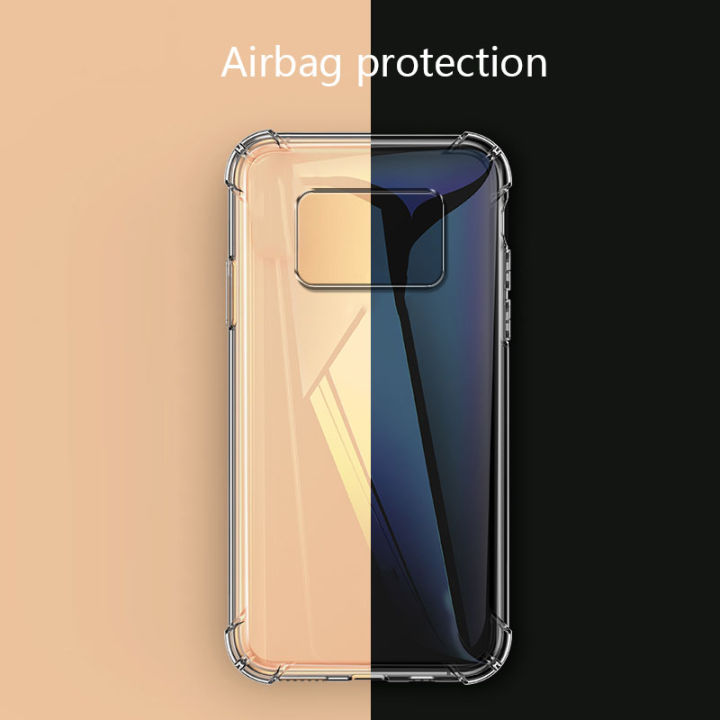 Olige%20Casing%20For%20Sharp%20Aquos%20R6%20New%20transparent%20airbag%20four%20corners%20drop-proof%20all-inclusive%20phone%20case%20-%20Image%202