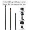 For Insta360 One X3 Accessories 2.9M Carbon Fiber Selfie Stick for Gopro / For DJI pocket 3 Super Long Selfie Stick Tripod.