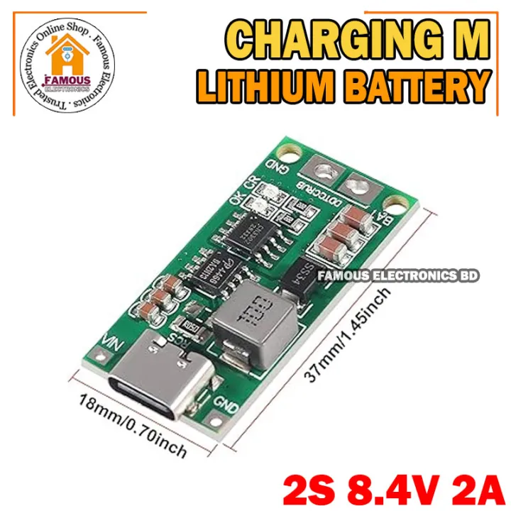 Multi-Cell%202S%202A%20Type-C%20To%208.4V%20Step-Up%20Boost%20Lipo-%20Polymer%20Li-Ion%20Charger%207.4V%2018650%20Lithium%20Battery%20-%20Image%205
