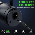 Professional Dynamic Microphone Professional USB/XLR Dynamic Microphone for Broadcast Podcast & Recording Studio Mic for Music & Speech SM7B.