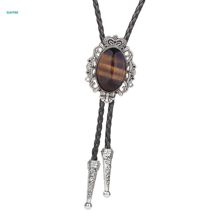 Crown%20Bolo%20Tie,%20Necktie%20American%20Necklace%20for%20Birthday%20Men/Women%20-%20Image%204
