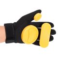 ARELENE 2X DIY Longboard Slide Gloves Skateboard Gloves Foam Protector Downhill Longboarding Skate Gloves with Slider Puck. 