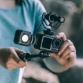 PGYTECH OSMO ACTION Camera Cage Protective Case for DJI Osmo Action Sport Camera Frame Cover  Housing Accessories. 