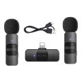 BOYA BY-V10 One-Trigger-One 2.4G Wireless Microphone ystem Clip-on Phone Microphone.