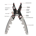 NCANRUI Multi-Function Wire Stripper 28 in 1 Wire Stripper Wire Splitter for Clamping, Screwing, Stripping and Cutting Cables. 