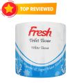 Fresh Toilet Tissue Paper - White -12 Pack. 