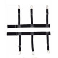 2 pieces men Elestie Garter Belt Sock Shirt holder. 