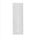 Bakery DIY Cake Plastic Sawtooth Cream Scraper Pastry Decorative Scraper Kitchen Baking Texture Comb Making Spatula Tool.