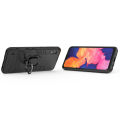Lenuo Phone Case for Samsung Galaxy A10 Silicone PC Metal Ring Holder Cover.