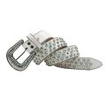 Luxury Men Women Western Cowboy With Diamond Bing Bing Rhinestone Belt Disco E Girls For Jeans Punk Rock Crystal Studded Belt.