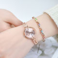 Fashion Small Dial Rose Gold Women Watches Luxury Alloy Strap Ladies Bracelet Watch Gift Relogio Feminino Quartz Watch for Women.