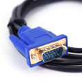 1.8M HDMI to VGA Cable HD 1080P HDMI Male to VGA Male Video Converter Adapter for PC Laptop. 