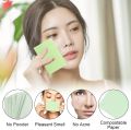 100 Pcs Portable Oil Blotting Sheets Disposable Facial Oil-Absorbing Paper Tissue Makeup Tool for Men and Women  for Oily Skin, Natural Blotting Paper Oil Blotting Sheets to Remove Excess and Shine, Make Up Friendly Oil Remover. 