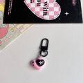 Y2K Aesthetic Keyring Sweet Cute Heart Keychain Cartoon Cat Fish Key Chain For Girls Shcool Bag Pendant Accessories Huiye. 