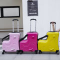 Children can sit and ride luggage, trolley suitcase, new luggage, 20 inch 24 inch suitcase, multifunctional luggage wholesale. 