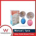 Baby Smile Manual Breast feeding Pump 1pcs Pack - Multicolor.