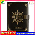 【Fashion】Vint-age Journal Diary with Lock B6 PU Retro Notebook 3-Digit Combination Private Journal Line Pages Writing Gift for Boy.
