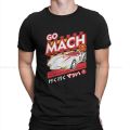 Mach Go tshirt for men speed racer clothing novelty polyester T shirt Homme. 