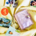 1,2 Inch Small Photo Album Mini Photo 16  Photo Holds Card Holder, keychain photo album with 16 pcs lab printed pictures. 