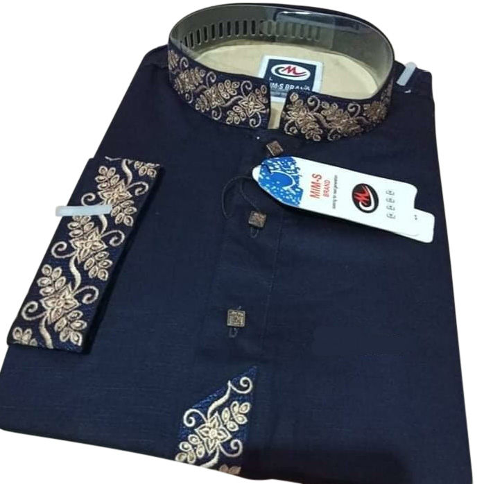 Mens%20New%20design%20semilong%20fasionable%20panjabi%20-%20Image%203