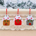 【Wweirdoo】Round Santa Hanging Ornament Xmas Home Decoration. 