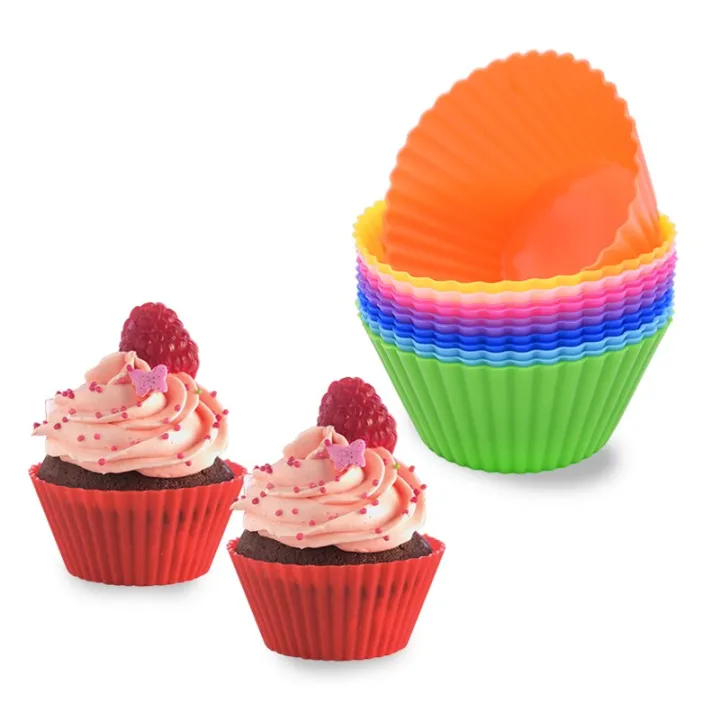 12pcs/Set%20Silicone%20Cake%20Mold%20Round%20Shaped%20Muffin%20Cupcake%20Baking%20Molds%20Kitchen%20Cooking%20Bakeware%20Maker%20DIY%20Cake%20Decorating%20Tools%20-%20Image%204