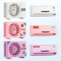 Air Conditioner Shape Fragrance Solar Energy Rotation Air Freshener Freshener Refill Stick Turntable Car Air Dashboard Diff M5L8. 