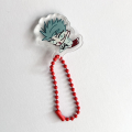Anime Alien Stage Ivan Till Cosplay Chain Acrylic Kawaii Keychains Backpack Pendant Ornament Key Ring Accessories Gift. 