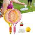 Kids Badminton Tennis Set Game Tennis Racquets Set for Beach Toys Girls. 