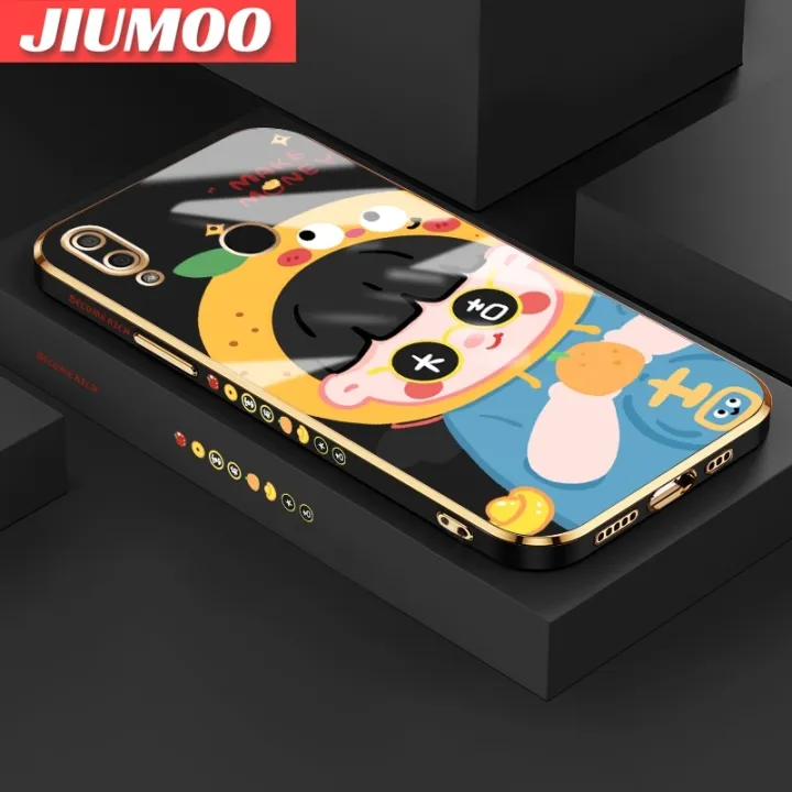 JIUMOO%20For%20Huawei%20Y9%202019%20Case%20Cartoon%20Funny%20Girl%20New%20Design%20Phone%20Case%20Side%20Edge%20Pattern%20Luxury%20Plating%20Silicone%20Casing%20Full%20Cover%20Camera%20Shockproof%20Protection%20Cases%20-%20Image%202