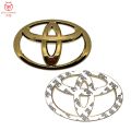 Applicable to Toyota Corolla Camry vios RAV4 PROADO ALRHARD YARLS Highlander etc front emblem or rear emblem ABS plating logo steering wheel. 