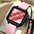 SANDA Youth Student Couple Simple Trendy Multi Color Waterproof Men's Watch SD3261-3.