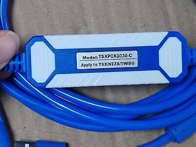 Schneider Twido Series PLC Programming Cable, Model: TSXPCX3030-C,