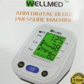 Wellmed Arm Digital Blood Pressure Monitor Home Health Care Medical Device for Adults.