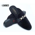 Ensemble Yourself - Superb Quality - New Fashionable Velvet Half Shoe For Men - Trend and Needful - Well Inspired & Crafted. 