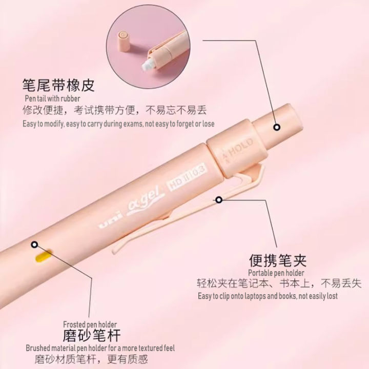 Uni%20m5-1009GG%20UL-S%20Alpha-Gel%20Switch%20Mechanical%20Pencil,Hold%20Kuru%20Toga%20Automatic%200.3%200.5%20mm%20Soft%20Comfortable%20Grip%20Limited%20Edition%20-%20Image%202