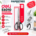 Deli E6010 Scissors 210mm for School, Office & Home Use Stainless Steel Sharp Blade. 