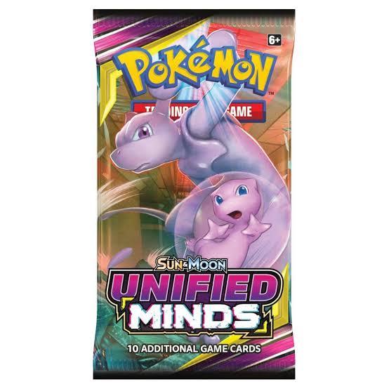 Pokemon Card Sun &amp; Moon Unified Minds - 1 Pack | Daraz.com.bd