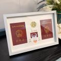 Marriage Certificate Photo Frame Decoration Anniversary Marriage Registration Photo Marriage Certificate Couple Certificate Decoration Gift. 