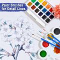 100Pcs Art Miniature Paint Brushes Fine Detail Paint Brush Tiny Painting Brushes for Acrylic Oil Watercolor AcrylicBasketball. 