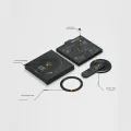 Aulumu G05 4-in-1 Magnetic Phone Stand Grip Compatible with MagSafe Removable 360° Adjustable Phone Kickstand with Box Opener. 