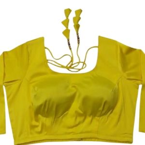 New%20Red%20Color%20Three%20Quarter%20Sleeve%20Blouse%20For%20Women%20-%20Image%204