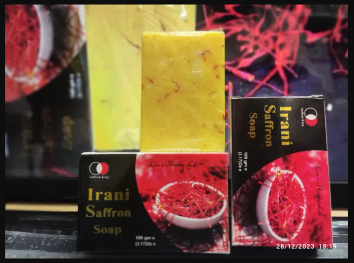 Irani Saffron Soap 100gm