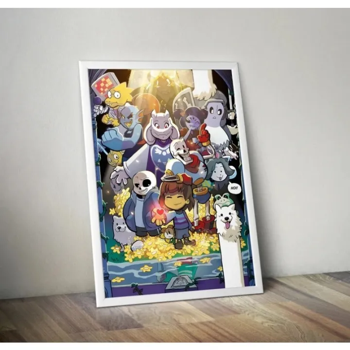 Hot%20Video%20Game%20Undertale%20Poster%20Anime%20Cartoon%20Characters%20Poster%20Canvas%20Painting%20Wall%20Art%20Pictures%20Kids%20Room%20Home%20Decor%20-%20Image%203