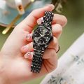 Olevs 9931 luxury fashion waterproof stainless steel imported quartz movement ladies wristwatch for women.