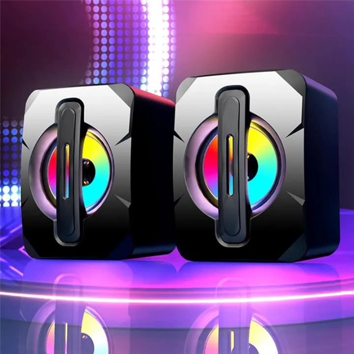 2%20Pcs%20Speaker%20USB%20Subwoofer%20Light%20Emitting%20Mini%20Computer%20Speaker%20-%20Image%203