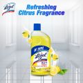 Lizol Disinfectant Floor & Surface Cleaner Citrus 2x1L Double Pack, Kills 99.9% Germs. 